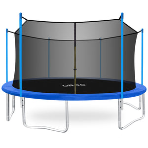 ORCC Backyard Trampoline With Enclosure In-net