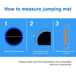 Measure jumping mat