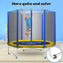 Load image into Gallery viewer, ORCC Indoor Mini Kids Trampoline Yellow Pad
