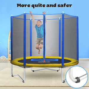 ORCC Indoor Mini Kids Trampoline Yellow Pad