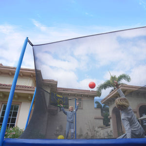 ORCC In-net trampoline with Basketball Hoop and Backboard