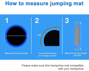 How to meaure jumping mat