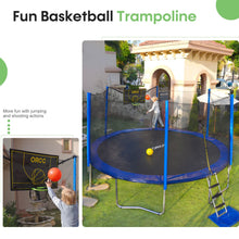 Load image into Gallery viewer, ORCC Out-net trampoline with Basketball Hoop
