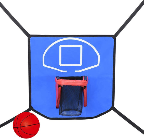 Trampoline Basketball Hoop